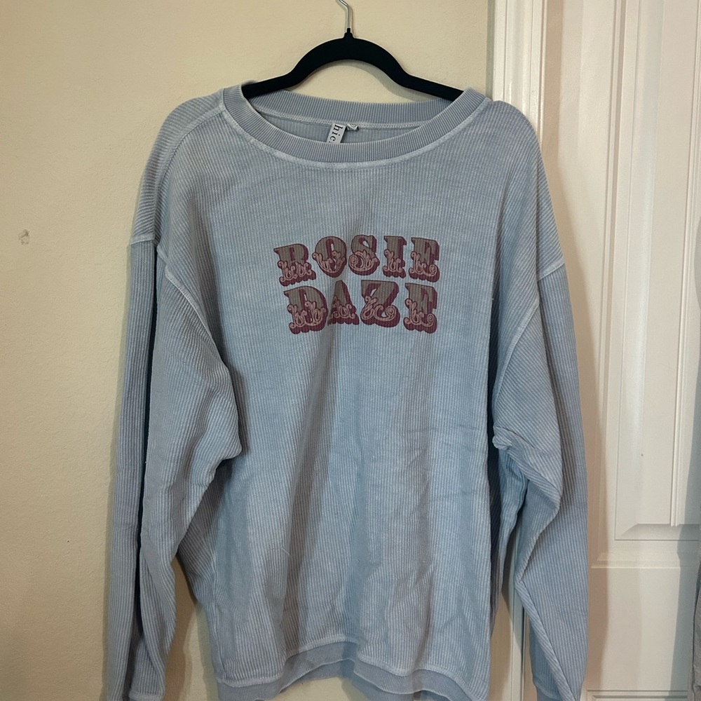 Women's Blue Sweatshirt